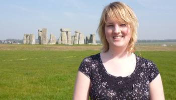 Maike (Au Pair): Ich war sogar in Stonehenge! (Bild: privat)